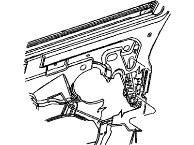 Mopar 4814584AD Link-Remote Handle To Latch