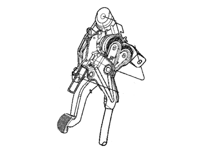 Mopar 4683277AF Lever-Parking Brake