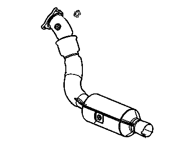 Chrysler Pacifica Catalytic Converter - 4809660AE