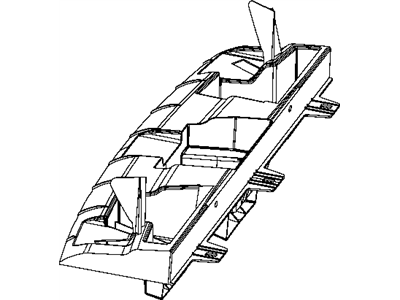 Mopar 68190405AA BAFFLE-Air Inlet