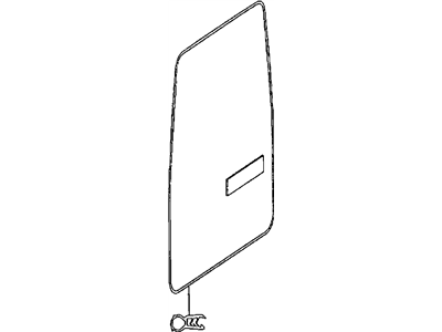 Dodge Sprinter 3500 Door Seal - 68014673AA