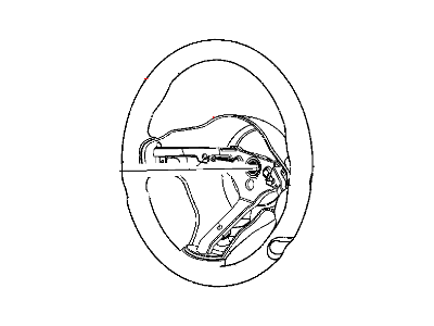 2004 Dodge Viper Steering Wheel - TQ901X9AA