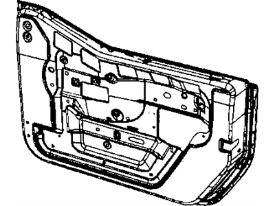 Mopar 68002353AB Door-Front Half