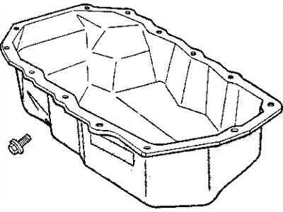 Chrysler Sebring Oil Pan - 4853670AB