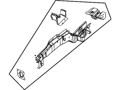 Mopar 5109238AL Rail-Front Right