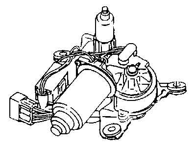 Mopar 4708171 Motor-Windshield WIPER