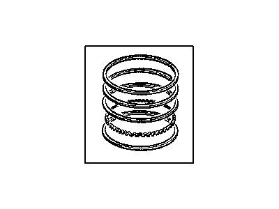 1999 Dodge Ram 1500 Piston Ring Set - 4741750