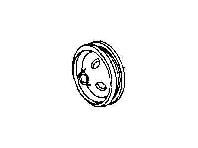 Mopar 53005614 Pulley-Power Steering Pump