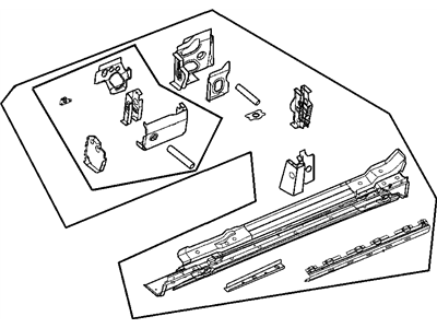 Mopar 5139131AA SILL-Body Side