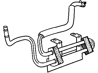 2001 Dodge Neon Power Steering Cooler - 4656616AE