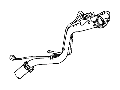2005 Dodge Caravan Fuel Filler Neck - 4880641AE