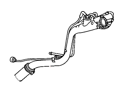 Mopar 4880641AE Tube-Fuel Filler