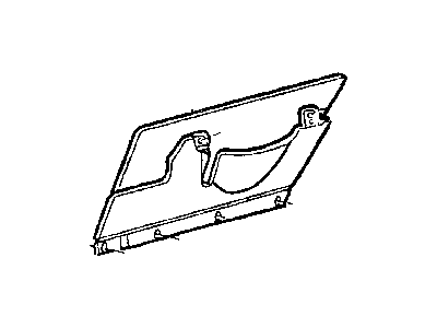 Mopar 5291172 SHROUD-Instrument Panel Steering C