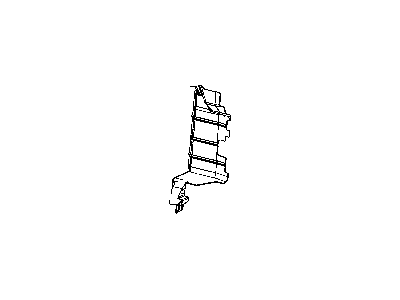 Mopar 5192164AB Seal-Radiator Side Air