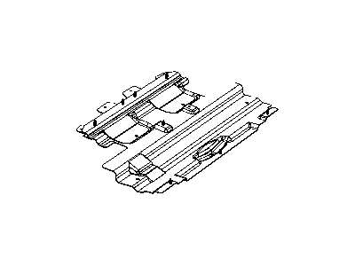 Mopar 55057071AB Seal-Radiator Lower