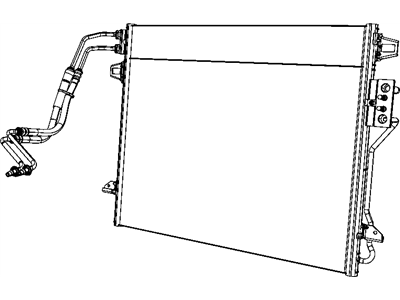 Mopar 5005204AC Hose-Oil Cooler Pressure And Ret