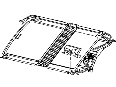 Mopar 5137557AA Motor-SUNROOF