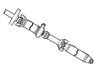 Mopar 52105502AD Drive Shaft