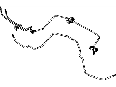 Jeep Liberty Brake Line - 5064856AC