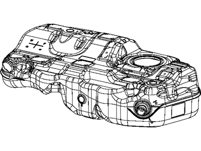 Mopar 68166587AD Fuel Tank