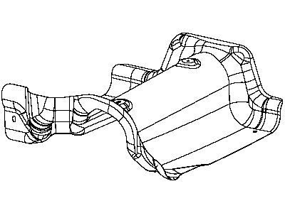 Mopar 68147740AB Shield-Fuel Tank Heat