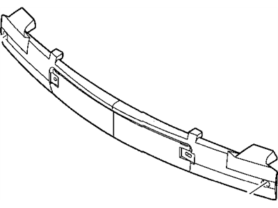 Mopar 5303596AC Foam-Front Bumper FASCIA