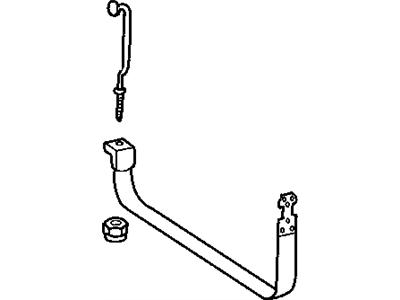 Mopar 5104102AA Strap-Fuel Tank