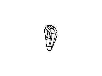 Mopar 55037885AA Knob-GEARSHIFT