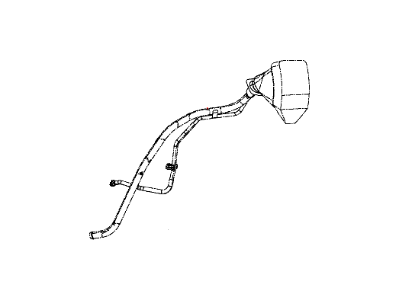 Mopar 52124612AF Tube-Fuel Filler