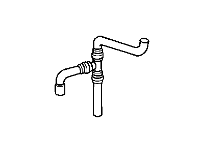 Mopar 5124886AA Hose-Auxiliary Heater