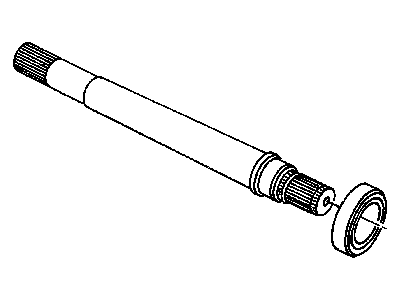 Mopar 4567216 Transmission Axle Output Shaft