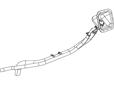 Mopar 5031041AC Tube-Fuel Filler