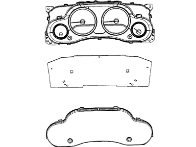 Mopar 5091419AC Cluster-Instrument Panel