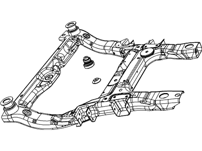 Mopar 4743689AH CROSSMEMBER-Front Suspension