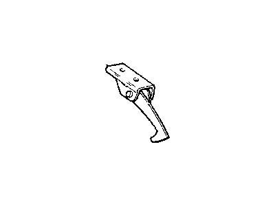 Mopar 55009998AB Hood Safety Catch Latch