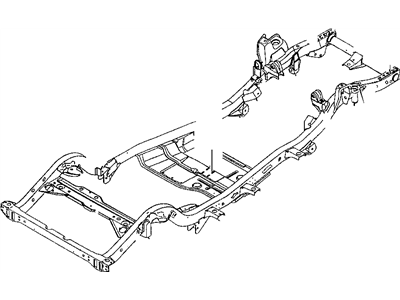 Mopar 52058161AB Bracket-Frame Rail