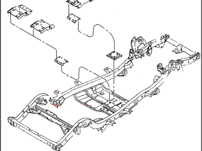 Mopar 52058811AE Frame-Chassis