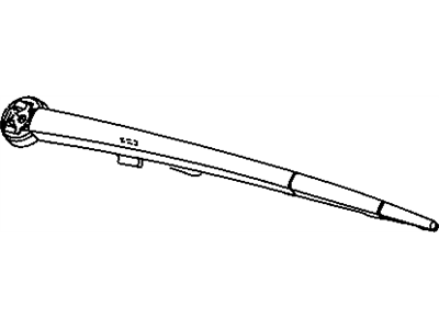 Mopar 5174877AA WIPER Arm-Rear WIPER