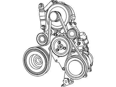 Mopar 5080313AB Belt-V-Belt