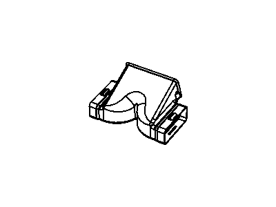 Mopar 55116814AA Duct-Floor Distribution