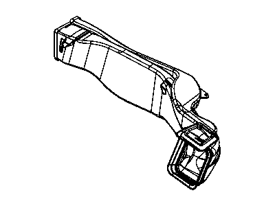 Mopar 55117050AA Duct-A/C Outlet