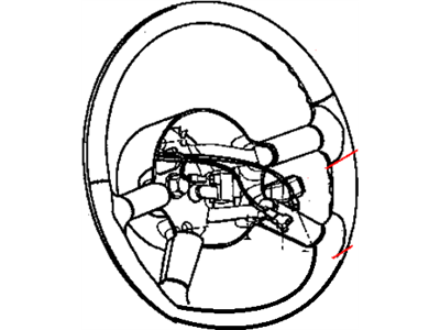 Chrysler PT Cruiser Steering Wheel - RL68WL8AD