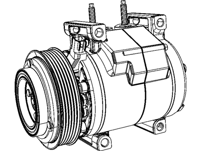 Mopar 68084274AB PULLEY-A/C Compressor