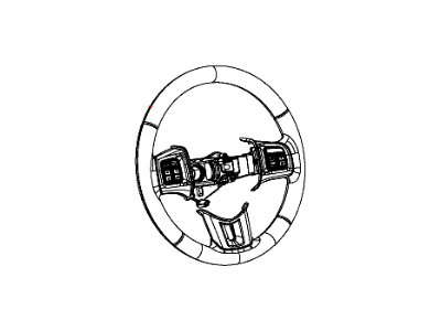 Mopar 1XZ32HL9AA Wheel-Steering