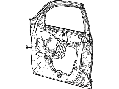 Mopar 5067440AA Panel-Front Door Outer