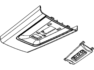 Mopar 1GN17ZJ8AB Cover-Floor Console End