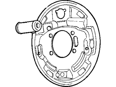 Mopar 5093238AB Plate-Rear Drum Brake