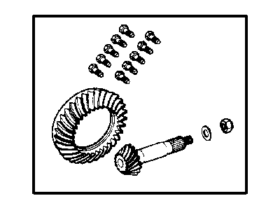 Mopar 4137749 Gear Kit-Ring And PINION