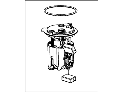 Mopar 68051683AB Fuel Pump Module Assembly-And Level Sensor Module