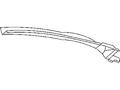 Mopar 4580718 Beam Upper Load Path